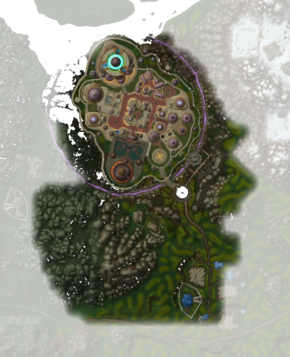 خريطة City of Dalaran