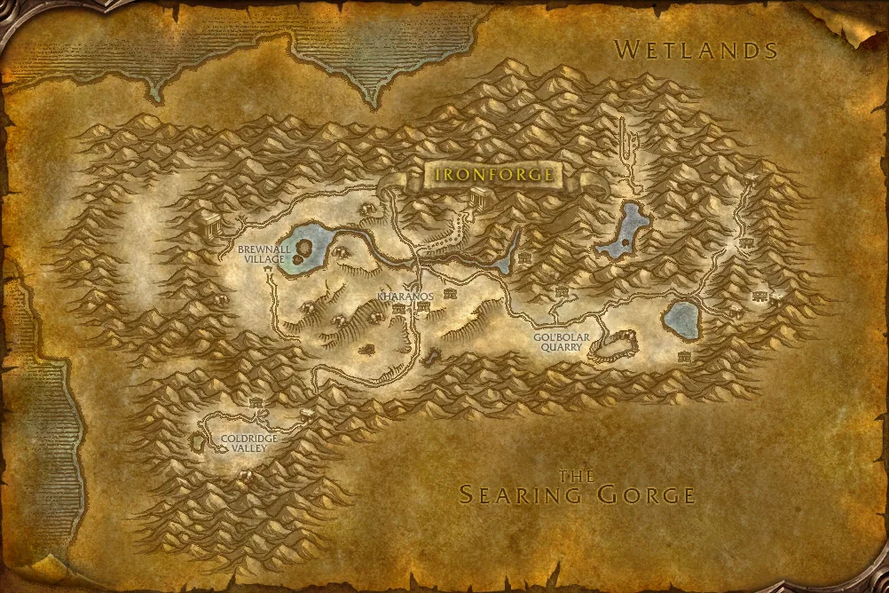 Mapa de Dun Morogh