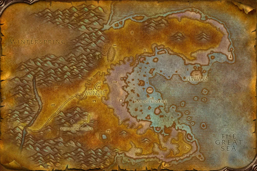 Mappa di Azshara