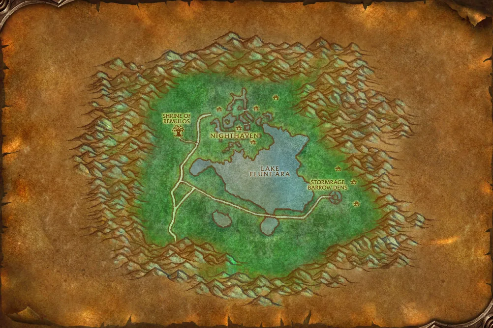 Karte von Moonglade